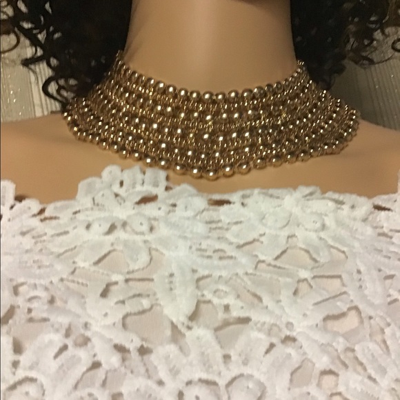 Big and Beautiful Maxi Necklaces for Women Fashion Choker Statement Necklace - Picture 5 of 13